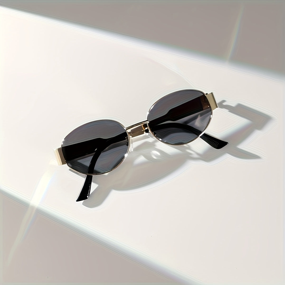 Damskie Owalne Okulary Przeciwsłoneczne | Retro Oprawka