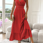 Damska Elegancka Letnia Sukienka | Midi