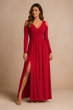 Damska Elegancka Sukienka Wieczorowa | Maxi