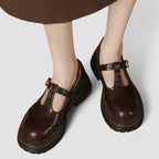 Damskie Buty Mary Jane | Pasek