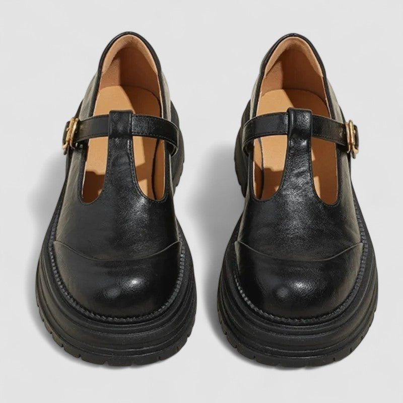Damskie Buty Mary Jane | Pasek