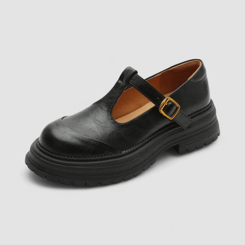 Damskie Buty Mary Jane | Pasek
