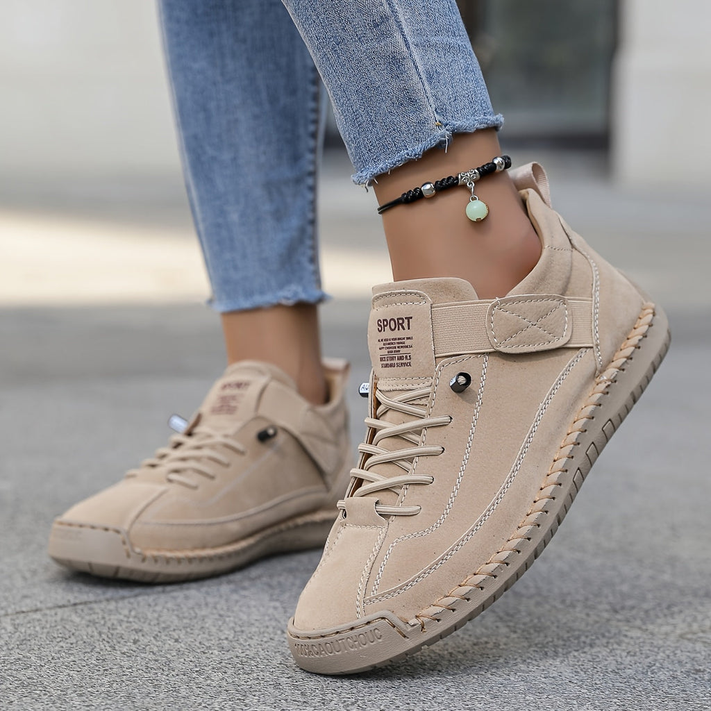 Damskie Ortopedyczne Codzienne Sneakersy | Sznurowane