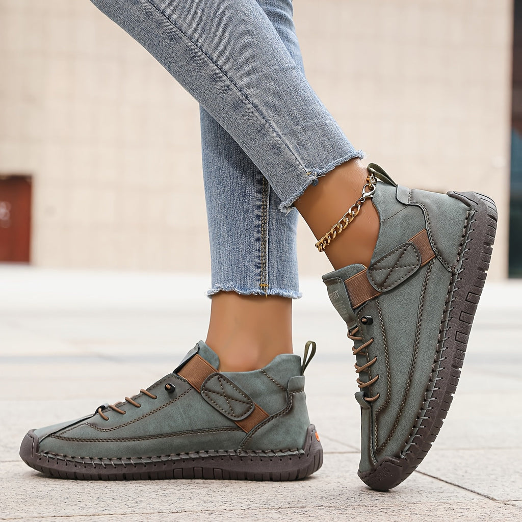 Damskie Ortopedyczne Codzienne Sneakersy | Sznurowane