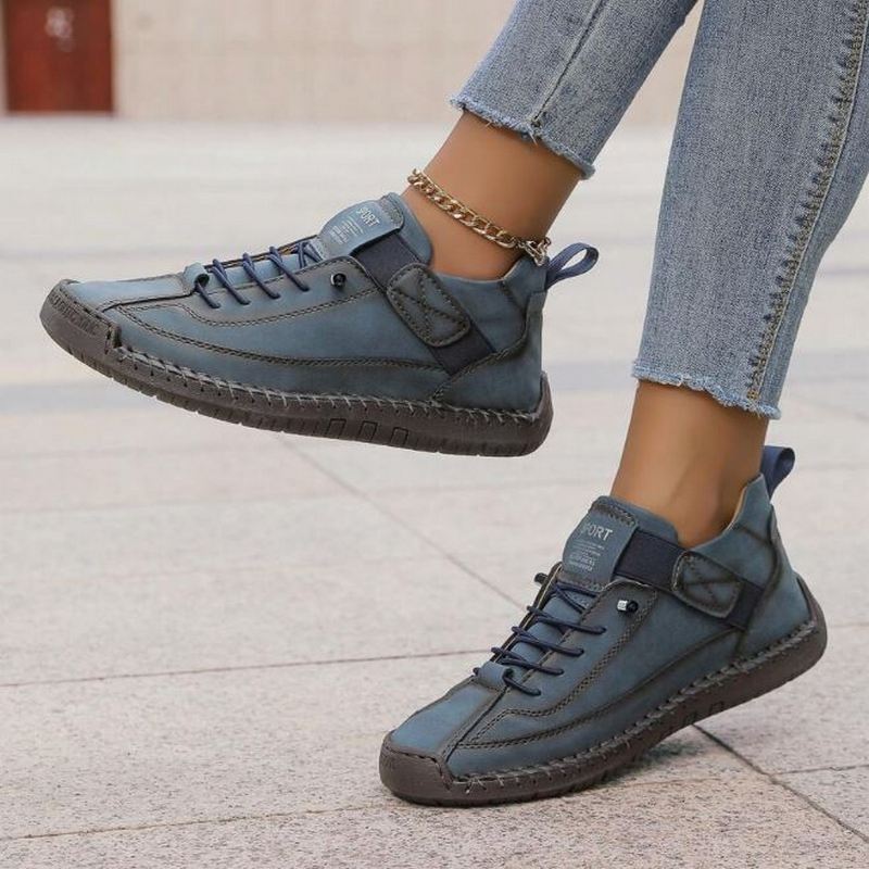Damskie Ortopedyczne Codzienne Sneakersy | Sznurowane