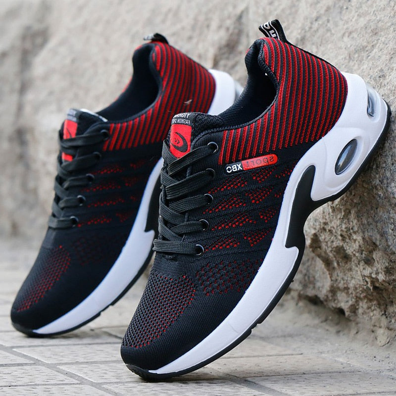 Męskie Oddychające Buty Sportowe | Sznurowane