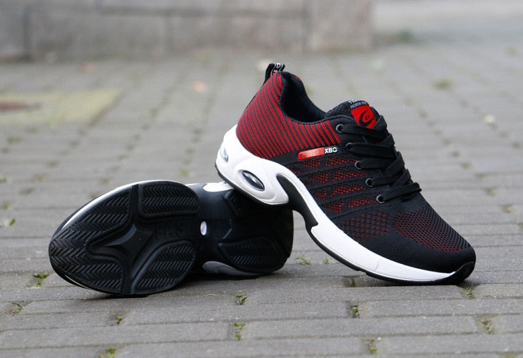 Męskie Oddychające Buty Sportowe | Sznurowane