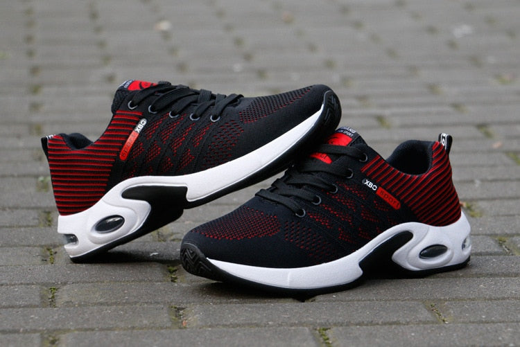 Męskie Oddychające Buty Sportowe | Sznurowane