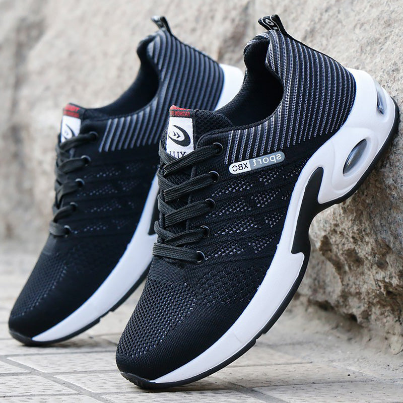 Męskie Oddychające Buty Sportowe | Sznurowane