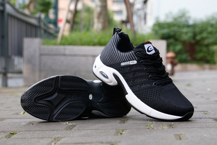 Męskie Oddychające Buty Sportowe | Sznurowane